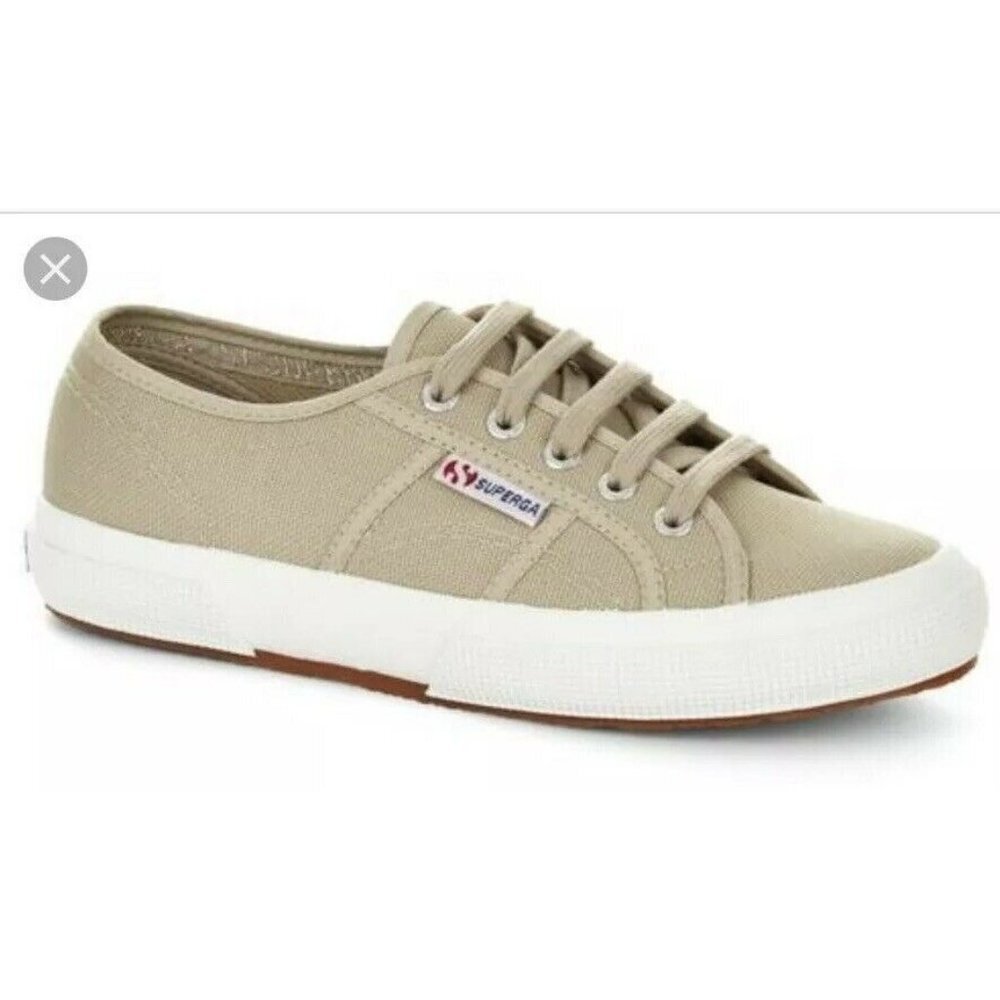 Womens Superga Cotu Classic Sneakers Shoes Taupe